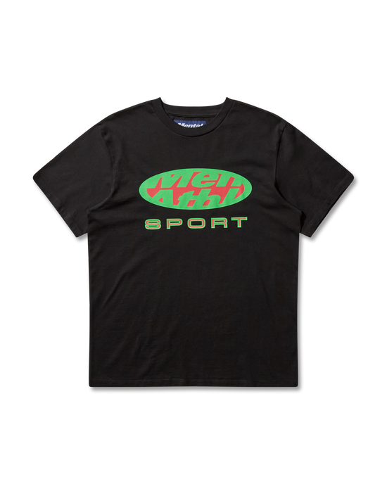 Front view of Mental Athletic SPORT TEE TOKYO, cotton performance t-shirt styled for active lifestyle.