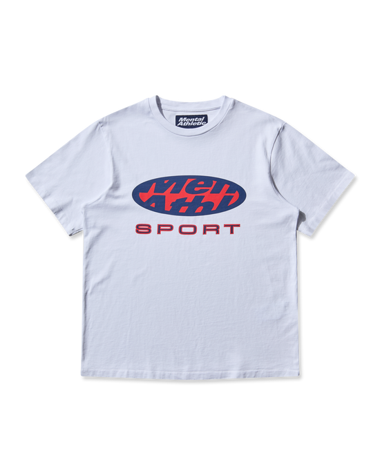 Front view of Mental Athletic SPORT TEE TOKYO, cotton performance t-shirt styled for active lifestyle.