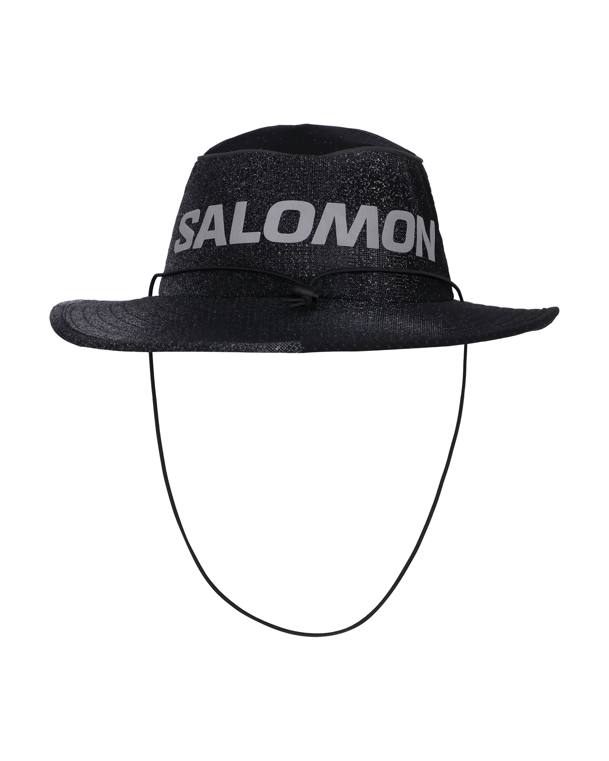 Mental Athletic CHILL SHIELD SPEED BOB black running cap with wide brim, technical lightweight fabric and branded details