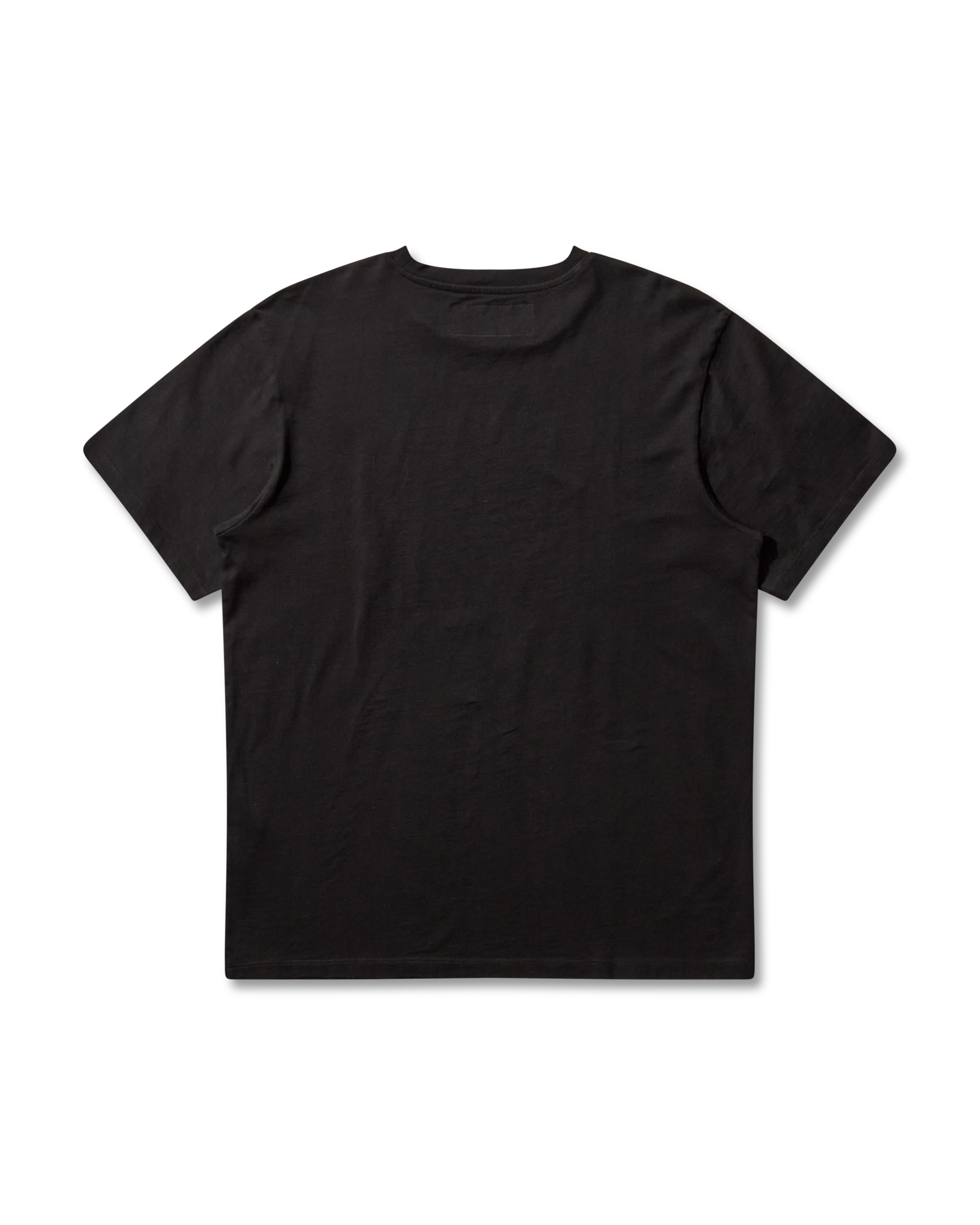 Back view of Mental Athletic SPORT TEE TOKYO, breathable cotton sportswear for training and everyday wear.
