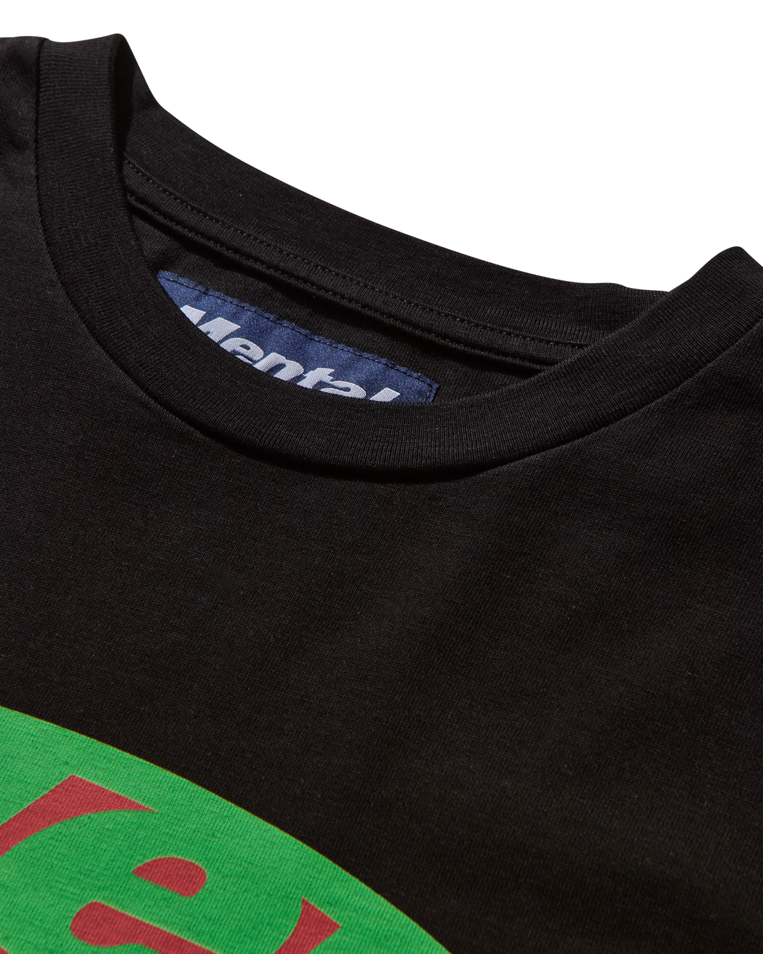Mental Athletic SPORT TEE TOKYO in black cotton, lightweight sportswear t-shirt with bold logo design.