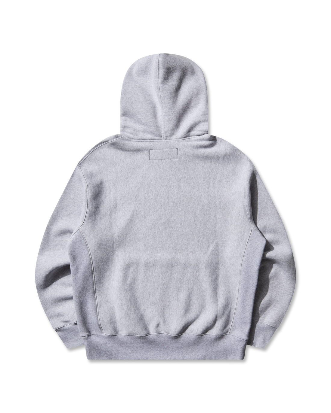 Back detail of WOLF HOODIE Mental Athletic, lightweight cotton hoodie with graphic detail.