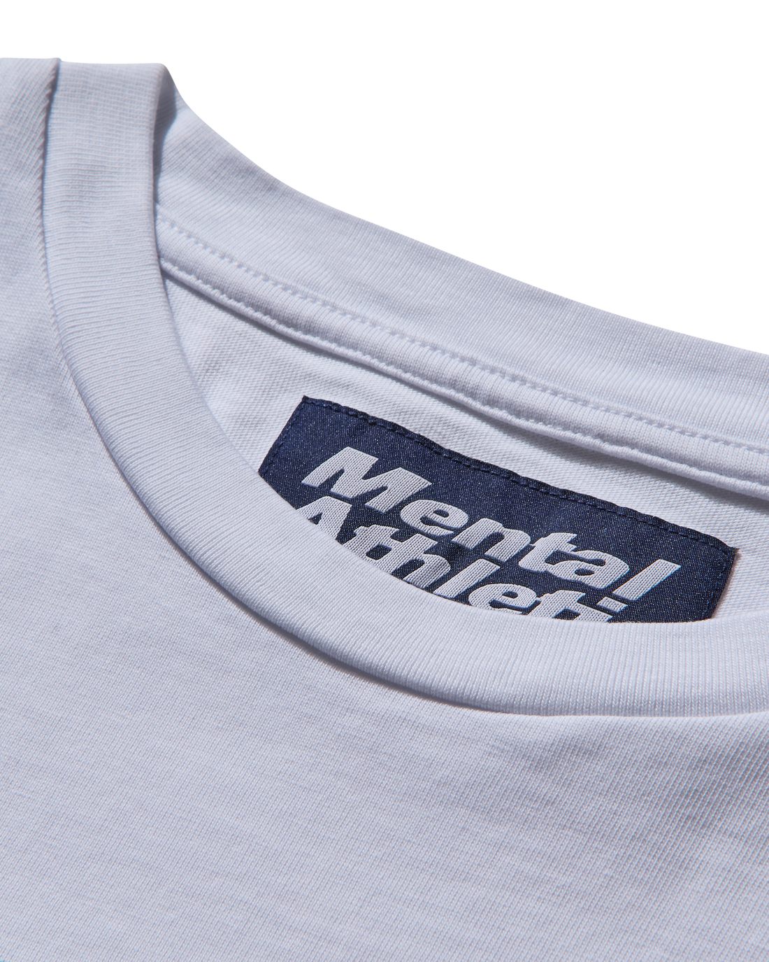 Mental Athletic SPORT TEE TOKYO in black cotton, lightweight sportswear t-shirt with bold logo design.