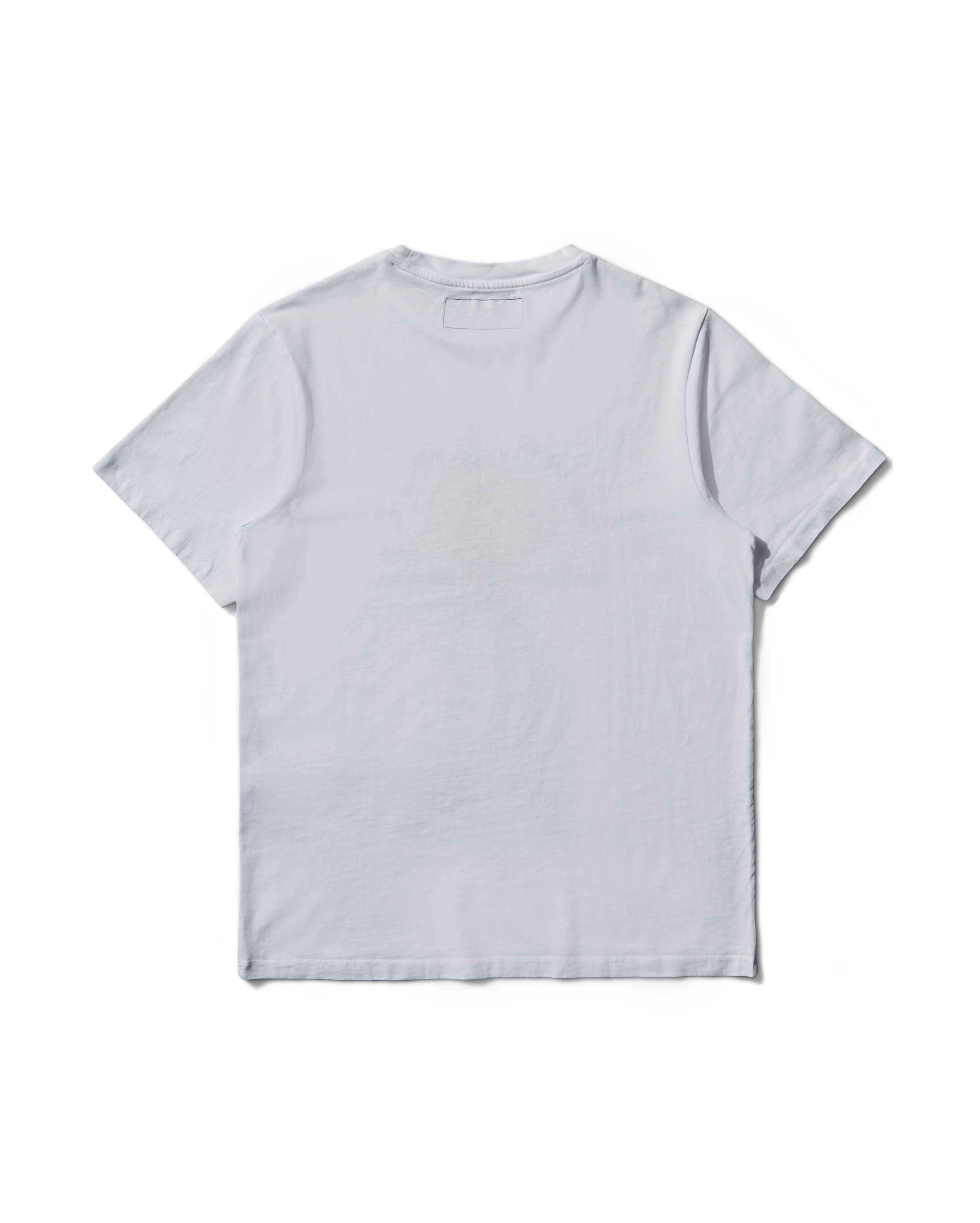 White t-shirt featuring Halloween ‘No Tricks No Treats’ design by Mental Athletic.