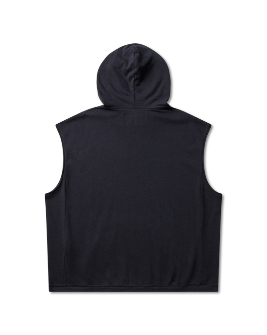 Overlogo Sleeveless Utility Hoodie