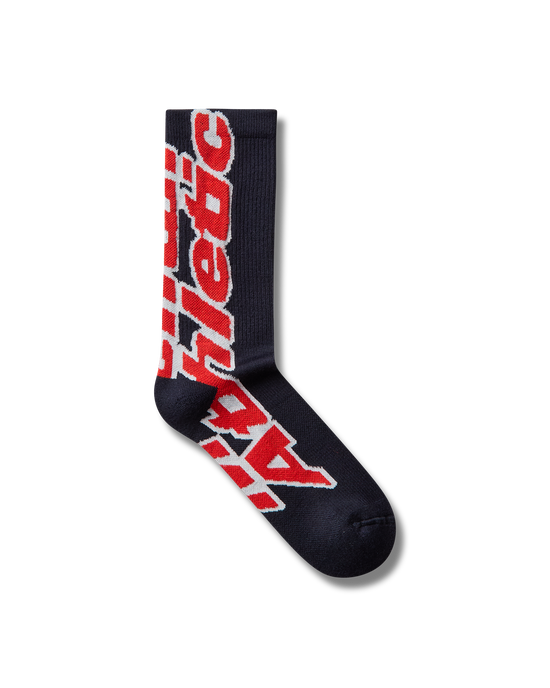 MA Outline Logo Socks