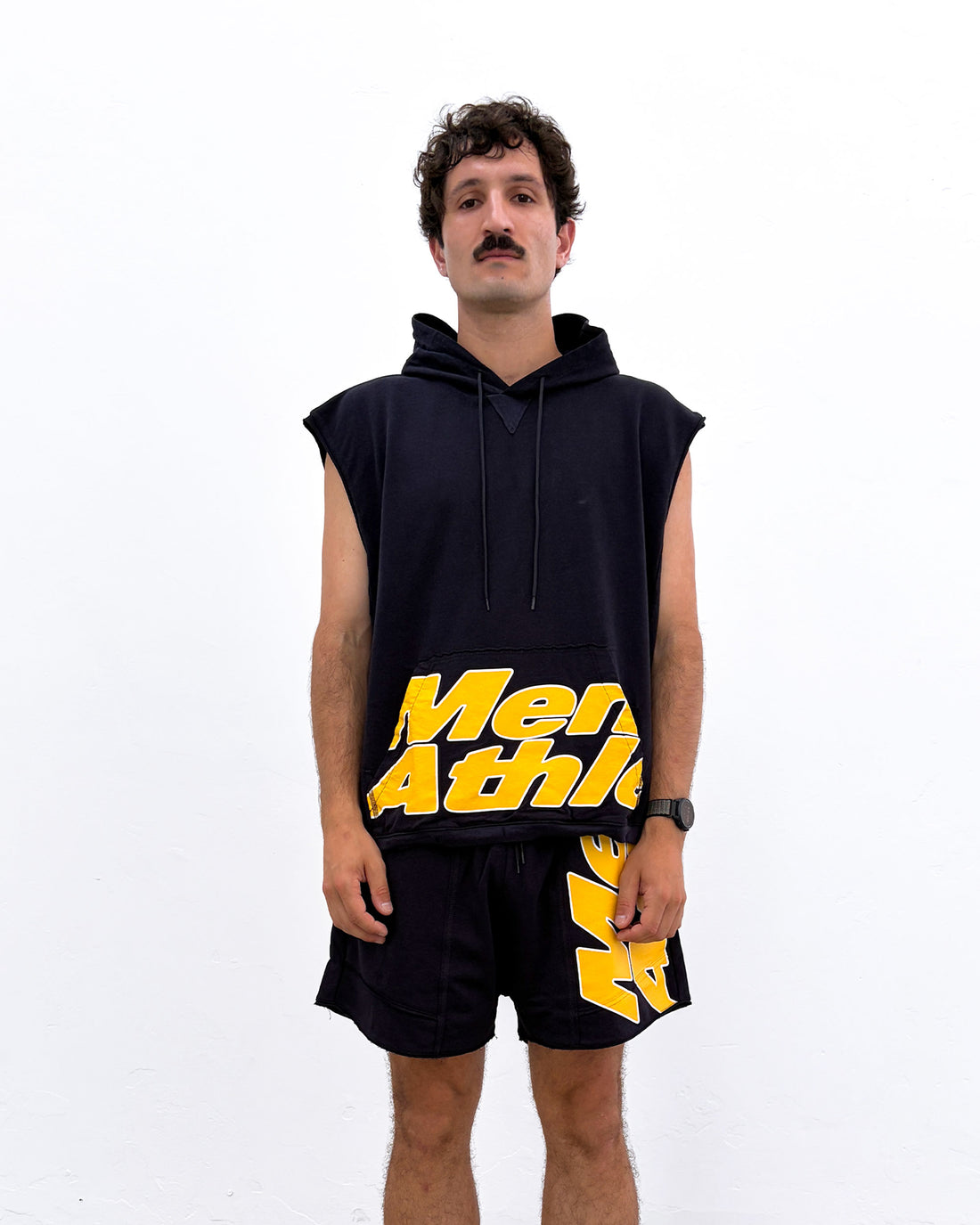 Overlogo Sleeveless Utility Hoodie