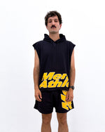 Overlogo Sleeveless Utility Hoodie