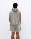 Overlogo Sleeveless Utility Hoodie