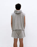 Overlogo Sleeveless Utility Hoodie