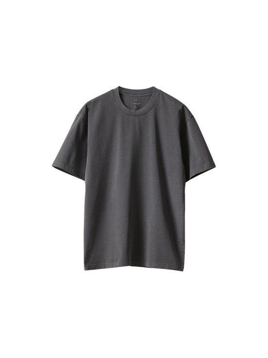Mental Athletic x MAAP dark grey cotton t-shirt, full front view.