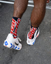 MA Outline Logo Socks