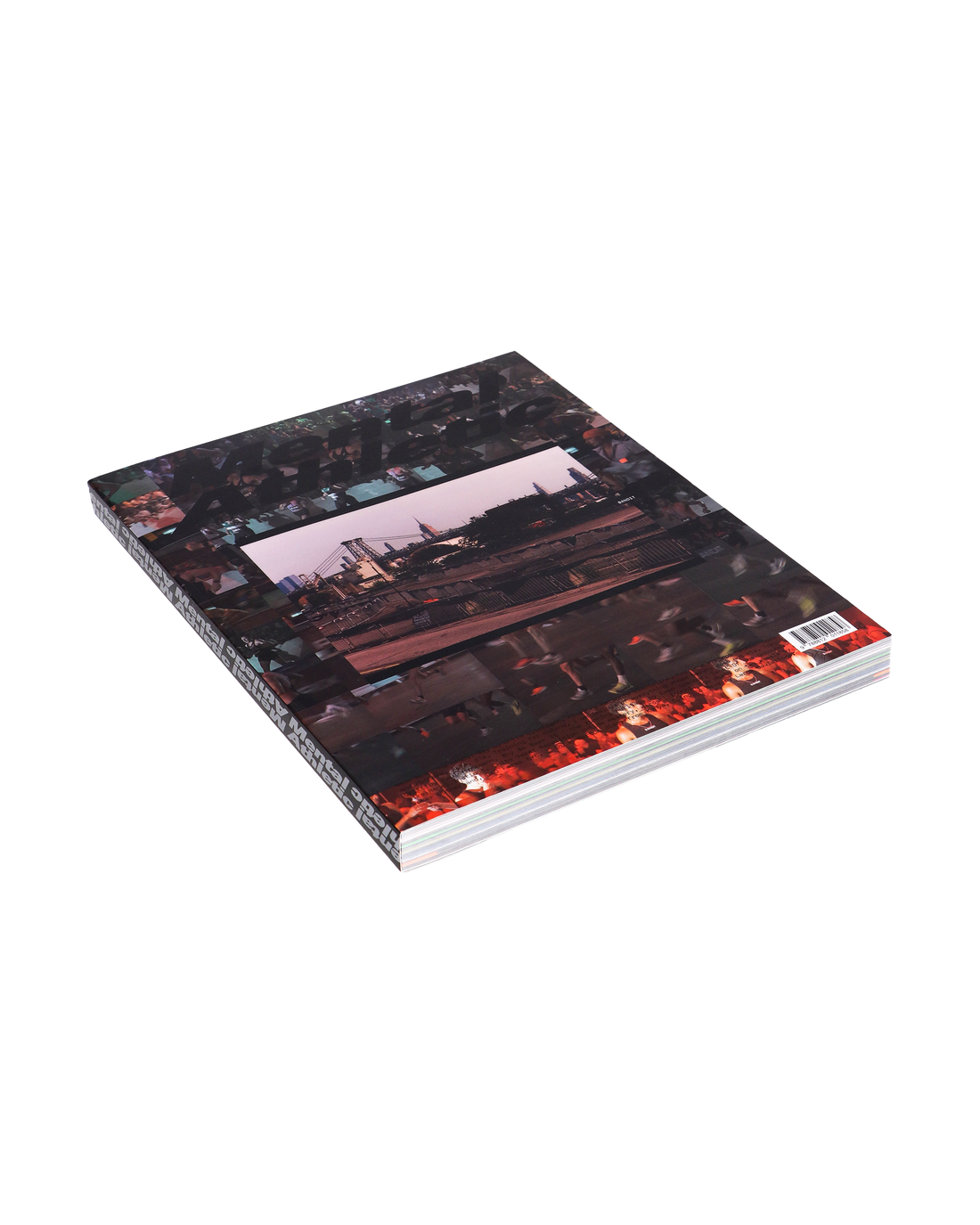 Side view of Mental Athletic Issue 4 Bandit edition, biannual 424-page magazine.