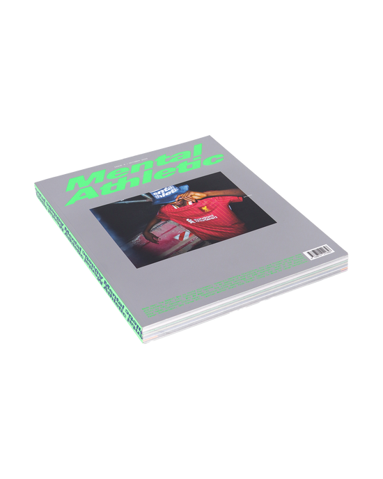 Side view of Mental Athletic Issue 4 Salomon edition, biannual 424-page magazine.