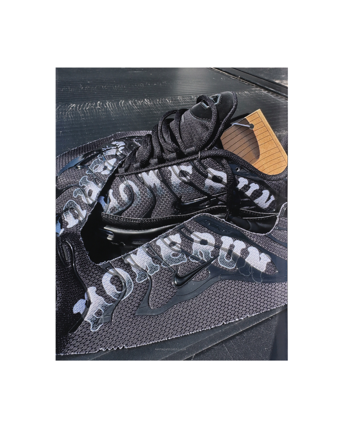 Detail of Homerun feature from Mental Athletic Issue 4, exploring running culture and visual identity.