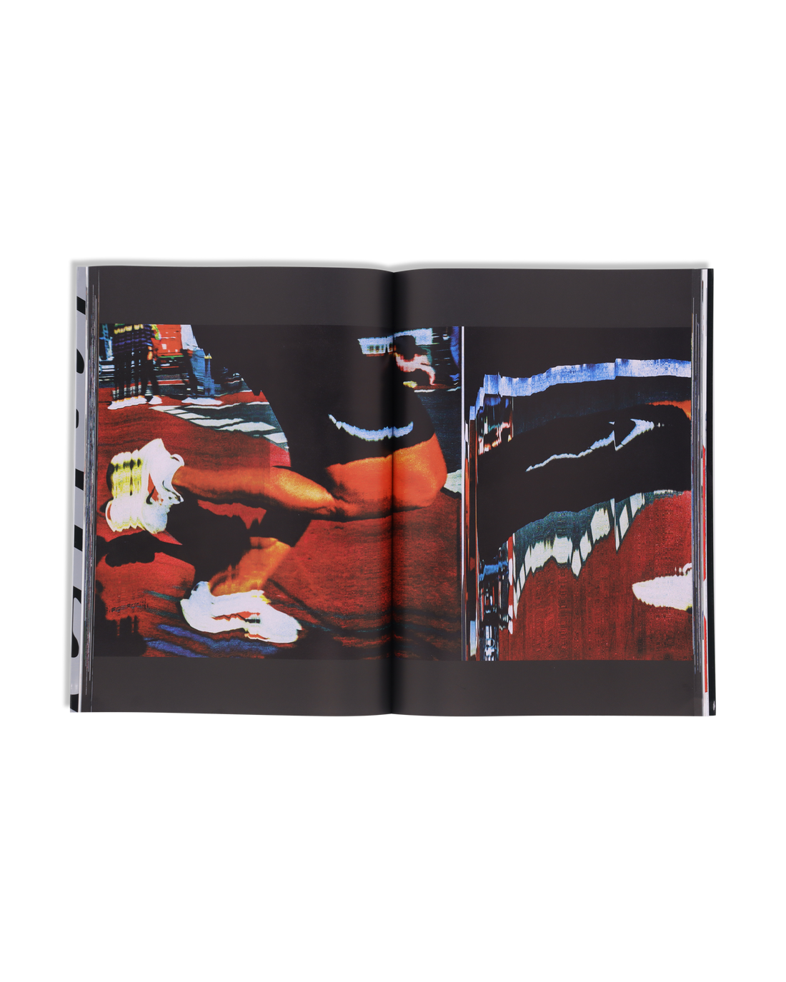 Dynamic collage of motion and form — archive photography meets modern design.