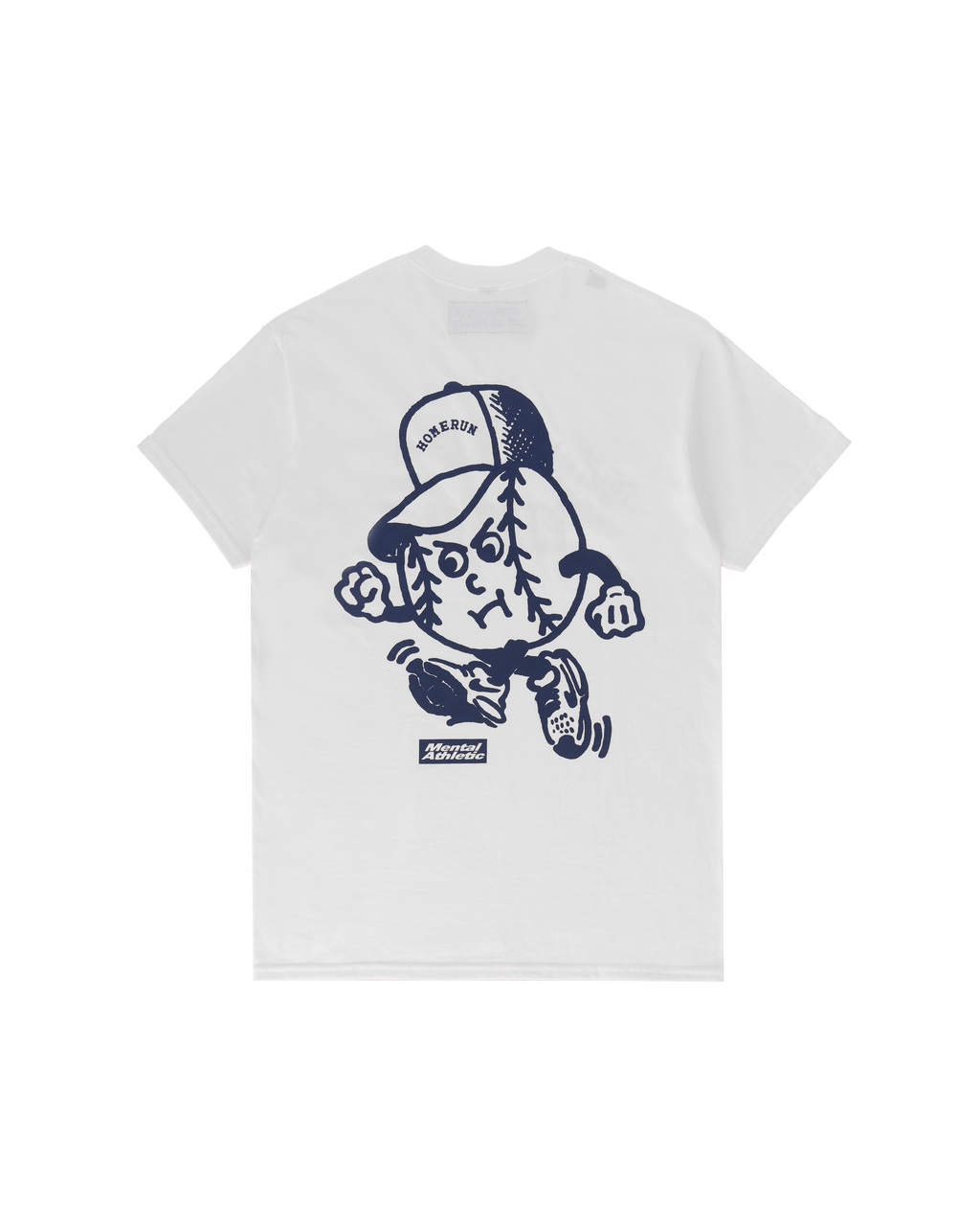 Mental Athletic RUN Tシャツ Mental Athletic Homerun Printed Tee